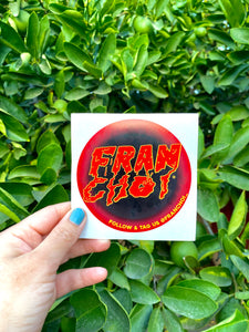 FranChoi Logo Sticker